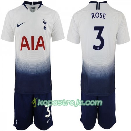Billiga Fotbollströjor Tottenham Hotspur Rose 3 Barn Hemma tröja 2018/19 Kortärmad